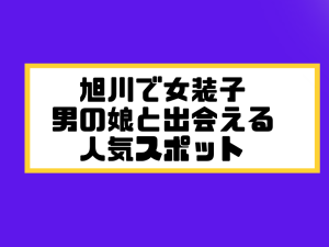 旭川 女装子 男の娘 ニューハーフ 出会いスポット